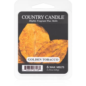 Country Candle Golden Tobacco ceară pentru aromatizator Country Candle Parfumuri