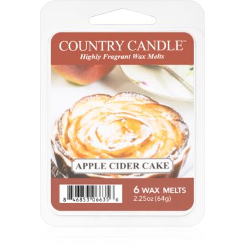 Country Candle Apple Cider Cake ceară pentru aromatizator Country Candle imagine noua 2022