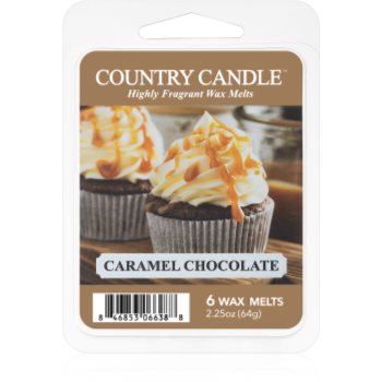 Country Candle Caramel Chocolate ceară pentru aromatizator Country Candle imagine noua 2022