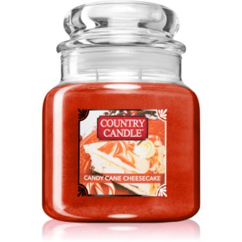 Country Candle Candy Cane Cheescake lumânare parfumată