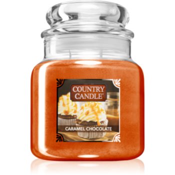 Country candle caramel chocolate lumânare parfumată