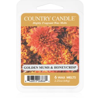 Country candle golden mums & honey crisp ceară pentru aromatizator