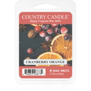 Country Candle Cranberry Orange ceară pentru aromatizator Country Candle Parfumuri