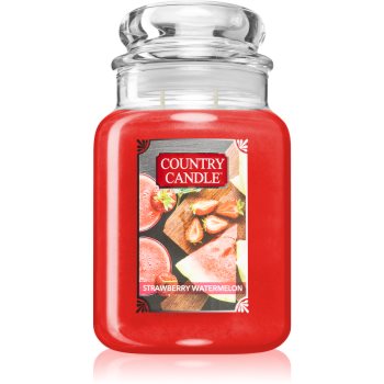 Country Candle Strawberry Watermelon lumânare parfumată