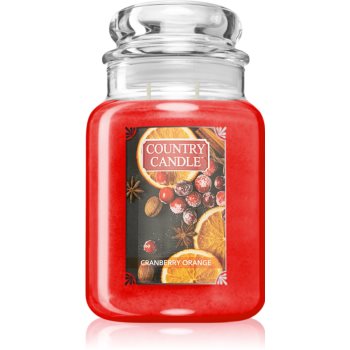 Country Candle Cranberry Orange lumânare parfumată Country Candle imagine noua