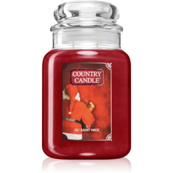 Country Candle Ol\'Saint Nick lumânare parfumată
