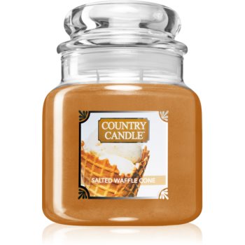 Country Candle Salted Waffle Cone lumânare parfumată Candle imagine noua