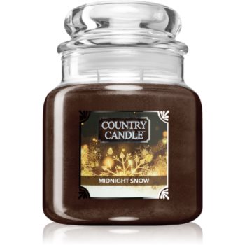 Country Candle Midnight Snow lumânare parfumată