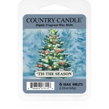 Country Candle \'Tis The Season ceară pentru aromatizator