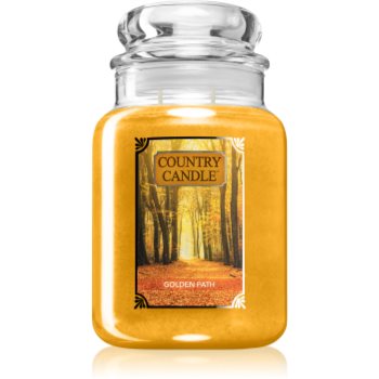 Country Candle Golden Path lumânare parfumată