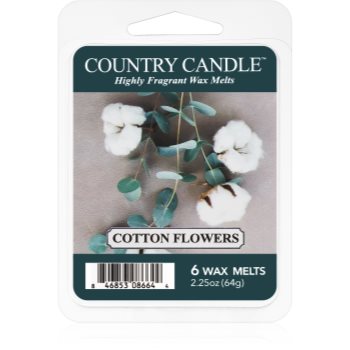 Country Candle Cotton Flowers ceară pentru aromatizator