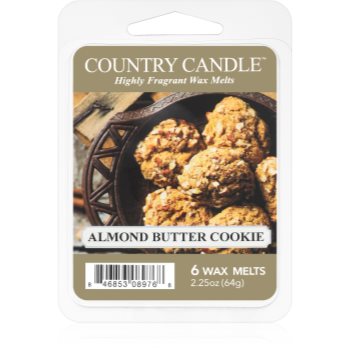 Country Candle Almond Butter Cookies ceară pentru aromatizator