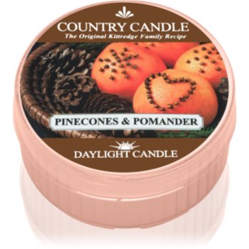 Country Candle Pinecone & Pomander lumânare