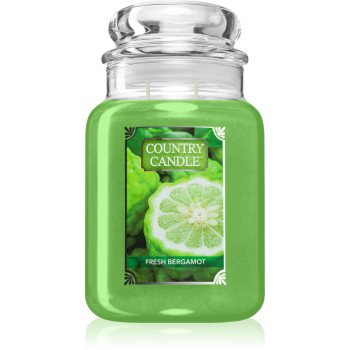 Country Candle Fresh Bergamot lumânare parfumată