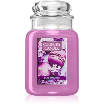 Country Candle Lilac Macaron lumânare parfumată