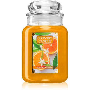 Country Candle Mandarin Petals lumânare parfumată