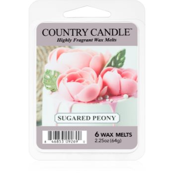 Country Candle Sugared Peony ceară pentru aromatizator