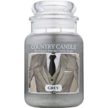 Country Candle Grey lumânare parfumată Country Candle