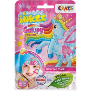 Craze INKEE Unicorn masca pentru celule pentru copii