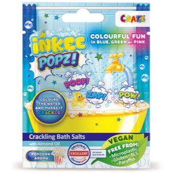 Craze Crackling Salts sare de baie colorantă pentru copii