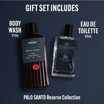 Cremo Set Palo Santo set cadou pentru barbati pentru bărbați - 1 | YEO