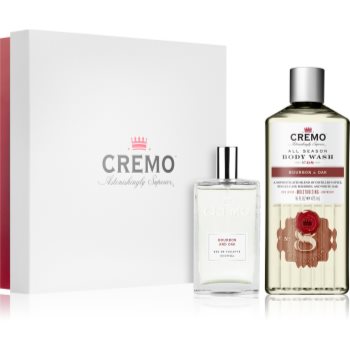 Cremo Bourbon & Oak Gift Set set cadou pentru bărbați