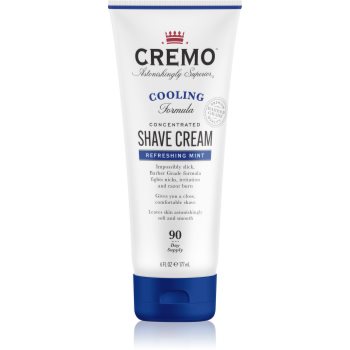 Cremo Refreshing Mint Cooling Shave Cream cremă de ras în tub cremo