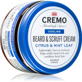 Cremo Citrus & Mint Leaf Beard Cream cremă pentru barbă Online Ieftin accesorii