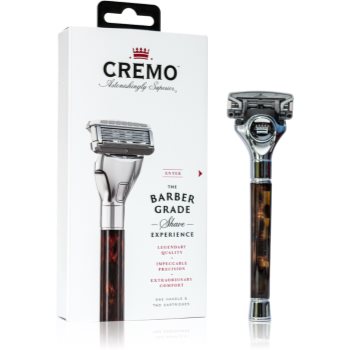 Cremo The Barber Grade aparat de ras + 2 capete de schimb