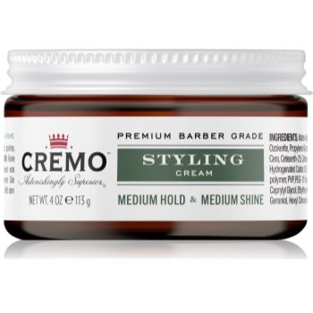 Cremo Hair Styling Cream Medium Styling cremă hidratantă de coafat pentru păr