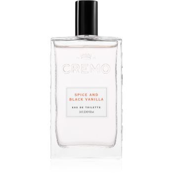 Cremo Spice & Black Vanilla Spray Cologne eau de cologne pentru bărbați