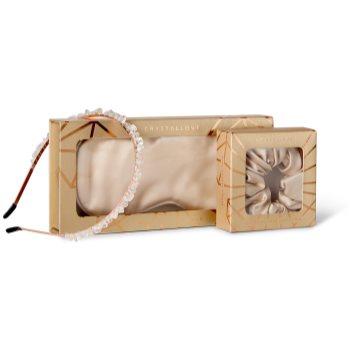 Crystallove Gold Silk Set set pentru păr