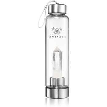 Crystallove Clear Quartz Bottle sticla pentru apa