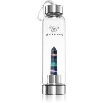 Crystallove Bottle Fluorite sticla pentru apa
