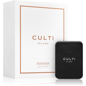 Culti Car Diffuser Black Aramara parfum pentru masina + refill