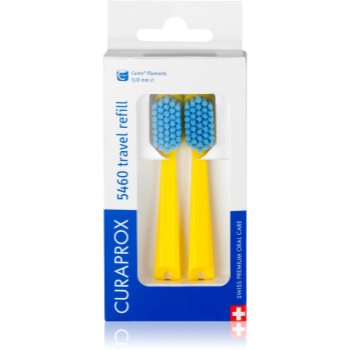 Curaprox Travel Set 2-pack Set de călătorii capete de schimb