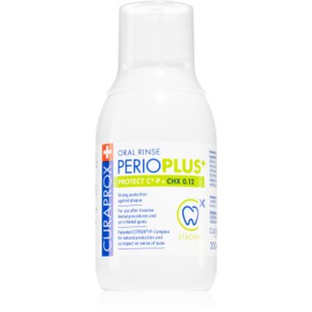 Curaprox Perio Plus+ Protect 0.12 CHX apă de gură ajuta la refacerea gingiilor iritate Curaprox