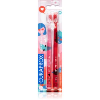 Curaprox limited edition love edition periuțe de dinți ultra soft editie limitata