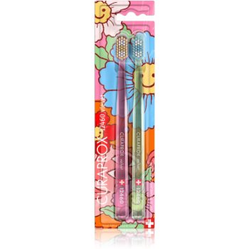 Curaprox Limited Edition Flowers periuțe de dinți 12460B Velvet