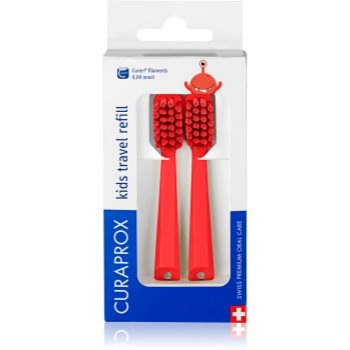 Cosmetice și accesorii, Curaprox Kids Travel refill capete de schimb periuta de dinti - Sellmag.ro