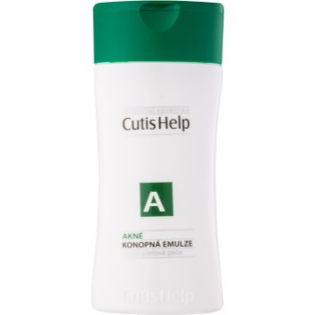 CutisHelp Health Care A - Acne Emulsie de canepa pentru curatare pentru ten acneic
