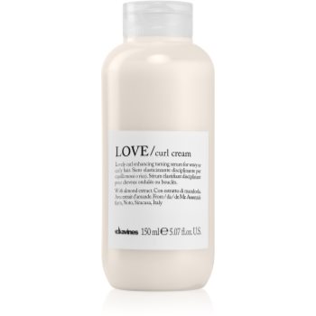 Davines Love Curl Cream cremă styling pentru definirea buclelor pentru par indisciplinat