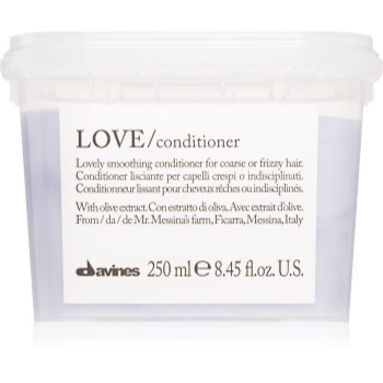 Davines Essential Haircare LOVE Smoothing Conditioner кондиціонер для розгладження волосся для неслухняного та кучерявого волосся 250 мл