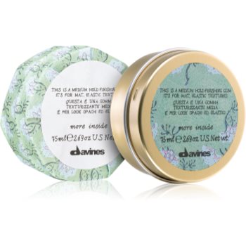 Davines More Inside Medium Hold Finishing Gum guma pentru styling pentru un aspect mat - 1 | YEO