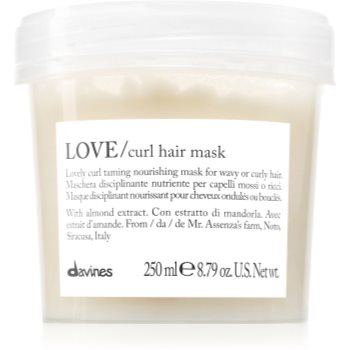 Davines Love Curl Hair Mask Masca intens hrănitoare pentru păr creț