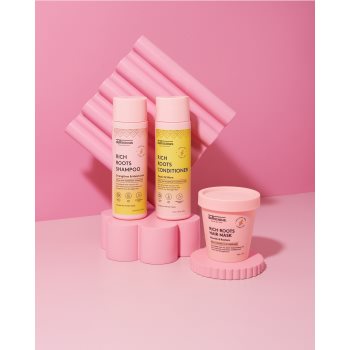 delhicious RICH ROOTS Strengthen & Moisturise Shampoo sampon fortifiant cu efect de hidratare - imagine 2