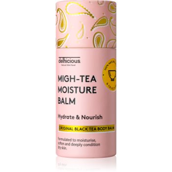 delhicious MIGH-TEA MOISTURE BALM balsam de corp intens hidratant pentru piele uscata si sensibila