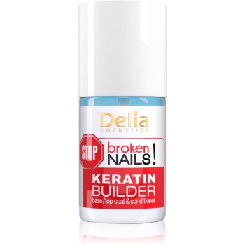 Delia Cosmetics STOP broken nails! tratament cu cheratină pentru regenerarea unghiilor slăbite