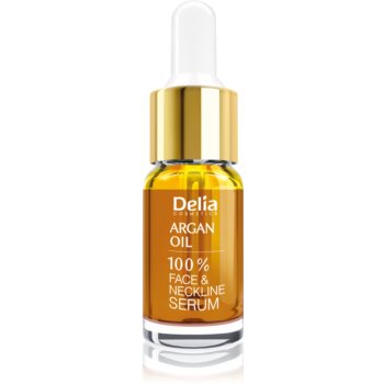 Delia Cosmetics Professional Face Care Argan Oil Ser pentru regenerare si intinerire cu acid hialuronic pentru fata, gat si piept Online Ieftin accesorii
