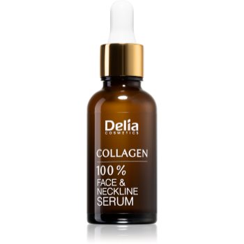 Delia cosmetics collagen 100% elixir de colagen pentru fata si decolteu